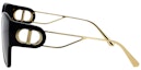 Purchase (W) ディオール エレガント ブラック キャットアイ 合金フレーム サングラス 30MONTAIGNEB2U12a1