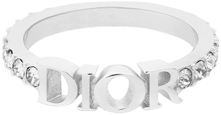 (W) Cincin DIOR Elegan Kristal Metal - Perak R1009DVOCY-D009 Lookbook (W) Cincin DIOR Elegan Kristal Metal - Perak R1009DVOCY-D009