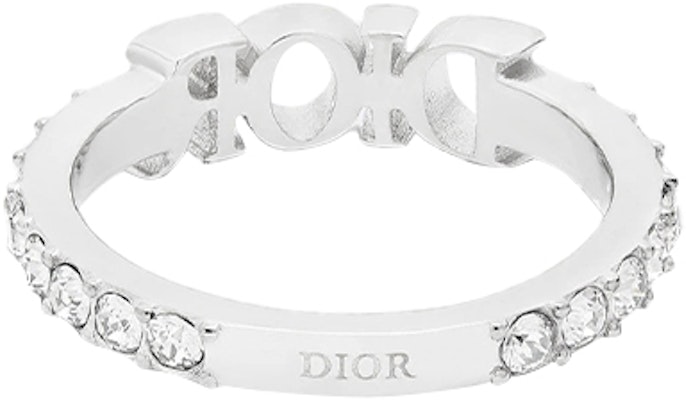 (W) Cincin DIOR Elegan Kristal Metal - Perak R1009DVOCY-D009 Shop (W) Cincin DIOR Elegan Kristal Metal - Perak R1009DVOCY-D009