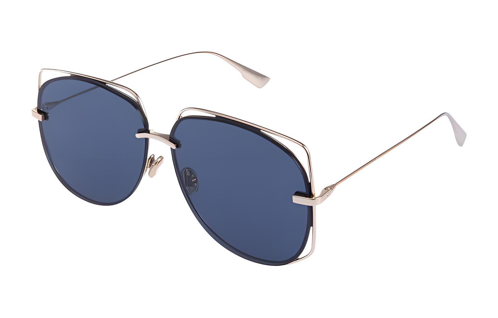 (Women) DIOR  Fashion Alloy Round Frame Sunglasses - Silver. DIORSTELLAIRE6-202084J5G61A9