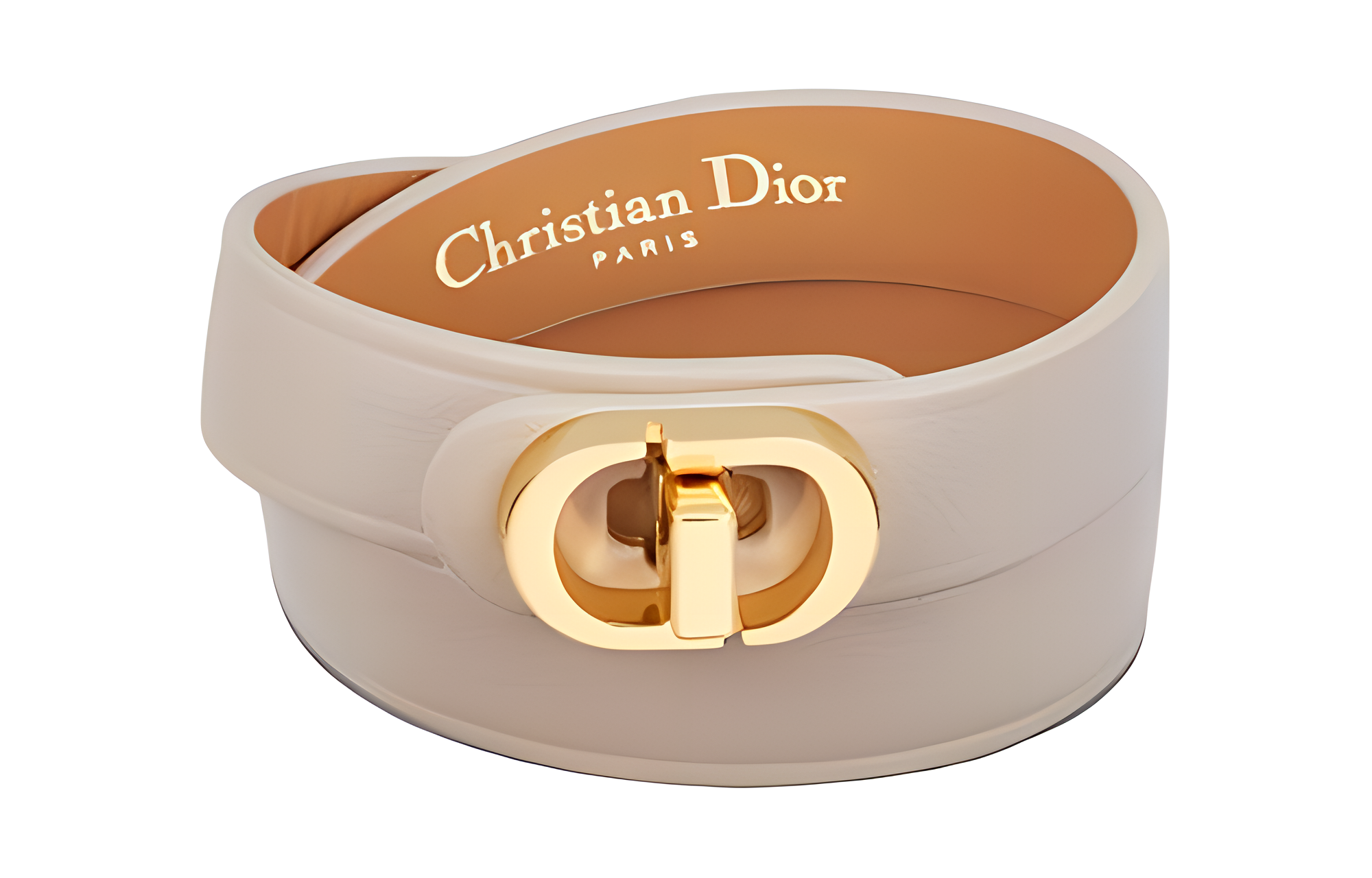 (Women) DIOR  Fashion Gray Leather Bracelet Casual and Stylish. B1760WOMCMD16E