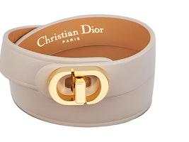 (Women) DIOR Fashion Gray Leather Bracelet Casual and Stylish. B1760WOMCMD16E (Women) DIOR Fashion Gray Leather Bracelet Casual and Stylish. B1760WOMCMD16E