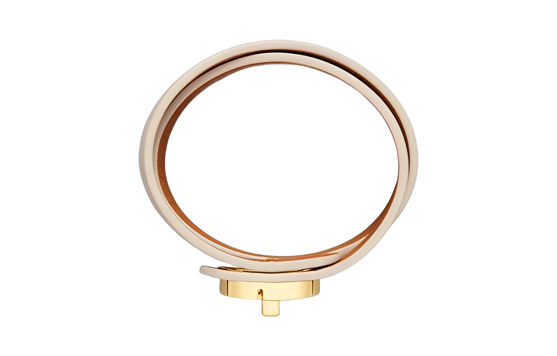 Lookbook (W) 디올 패션 그레이 가죽 팔찌 캐주얼 및 스타일리시. B1760WOMCMD16E