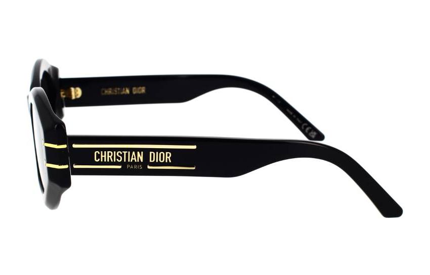 Shop (W) DIOR 时尚不规则形状太阳镜 DIORSIGNATUREB1U10a0