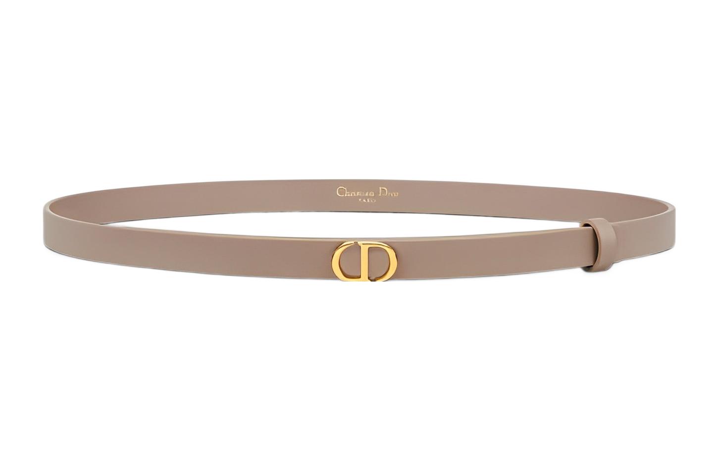 Lookbook (W) ディオール ファッション スムース バックル レザーベルト - 幅1.5cm B0306UBDHM45U