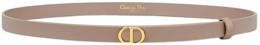 Lookbook (W) ディオール ファッション スムース バックル レザーベルト - 幅1.5cm B0306UBDHM45U