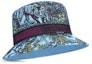 Shop (Women) DIOR Floral Print Bucket Hat - Blue 34TDV923X132C550