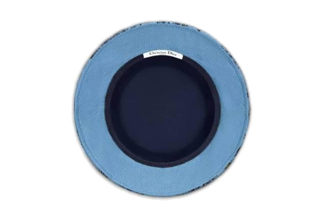 Purchase (W) DIOR Topi Bucket Cetakan Bunga - Biru 34TDV923X132C550