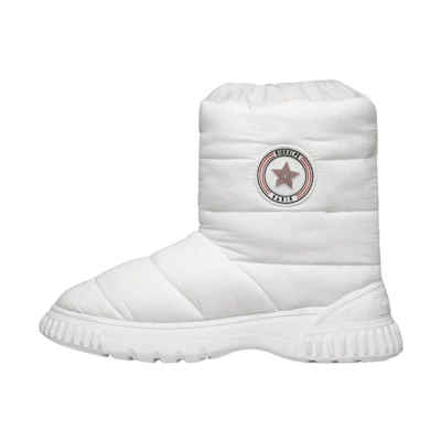 (W) Dior 'Frost Nylon Fashion' Boots 'White'