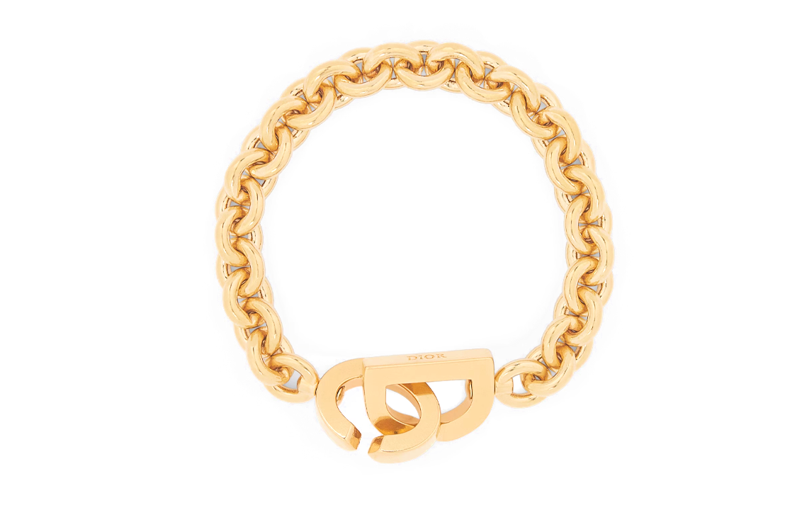 Order (W) Pulsera Dior Dorada con Cierre Logo CD. B1922WOMMT-D300