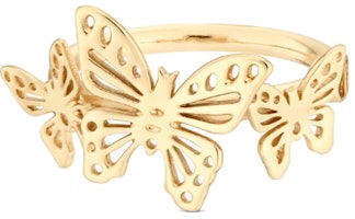 (Women) DIOR Gold Butterfly Metal Ring R1912WOMRSD301 (Women) DIOR Gold Butterfly Metal Ring R1912WOMRSD301