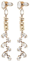 (Women) DIOR Gold Drop Design Crystal-Like Metal Earrings E1278ADRCY (Women) DIOR Gold Drop Design Crystal-Like Metal Earrings E1278ADRCY