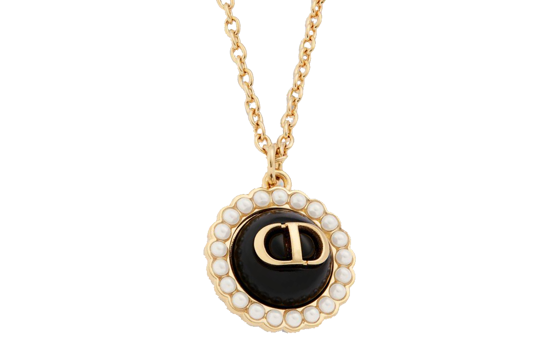 Order (Women) DIOR  Gold Necklace with Brass Letter Logo. N2636WOMVED307