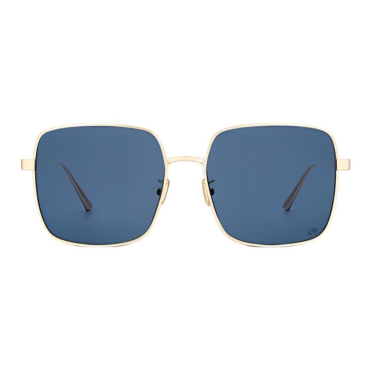 (Women) DIOR  Gold Square Sunglasses with CD Logo Metal Temples. DCANS1UXR_B0B0 圖 3
