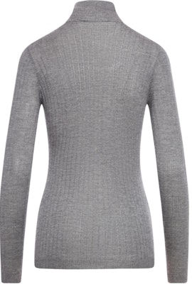 (W) DIOR 灰色修身高領針織毛衣 844S86AM115-X8400 Lookbook (W) DIOR 灰色修身高領針織毛衣 844S86AM115-X8400