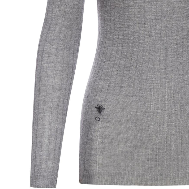 Purchase (W) DIOR 灰色修身高領針織毛衣 844S86AM115-X8400