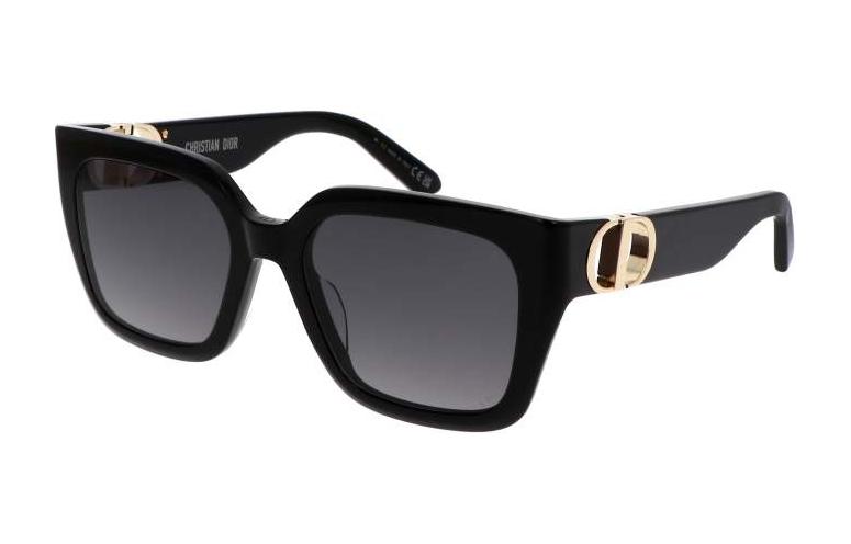 (Women) DIOR  Irregular-Shaped Sunglasses with Letter Logo in Black. 30MONTAIGNES8U 圖 2