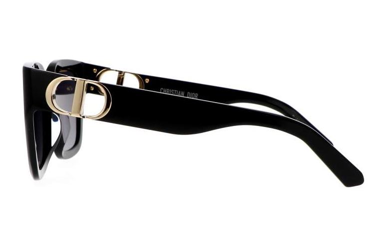 (Women) DIOR  Irregular-Shaped Sunglasses with Letter Logo in Black. 30MONTAIGNES8U 圖 4