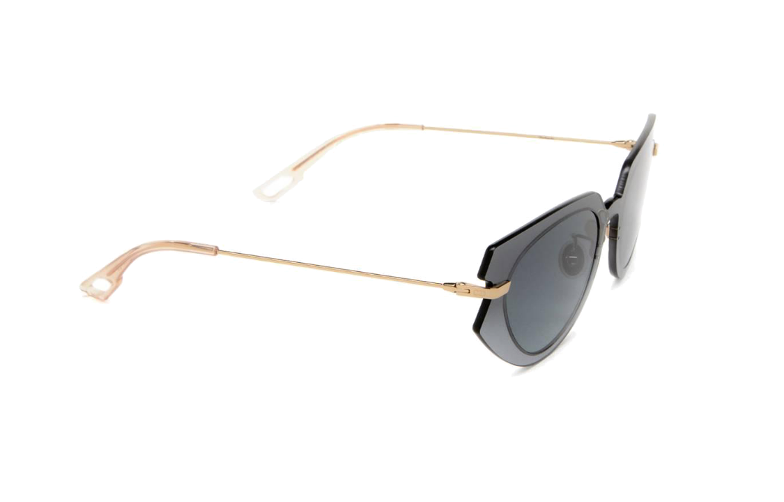 (Women) Dior  Irregular Alloy Sunglasses in Gray with Slim Temples. DIORATTITUDE22M01I 圖 3