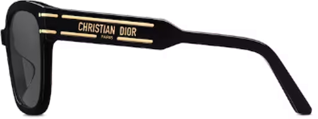 (W) DIOR Gafas de Sol Negras Irregulares con Logo, Marco de Acetato y Metal. DIORSIGNATURE S7F Shop (W) DIOR Gafas de Sol Negras Irregulares con Logo, Marco de Acetato y Metal. DIORSIGNATURE S7F