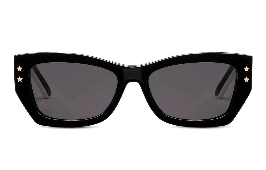 Lookbook (W) DIOR 不规则黑色墨镜侧边标志款式. DPFCS2UQR-10A0