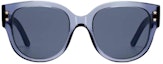 Lookbook (W) DIOR Gafas de Sol Irregulares Azules de Acetato con Patillas con Logo. DPFCB2IQR74B0