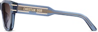 Shop (W) ディオール イレギュラーブルー アセテート サングラス ロゴテンプルデザイン付き NSGTS6UXR30F2