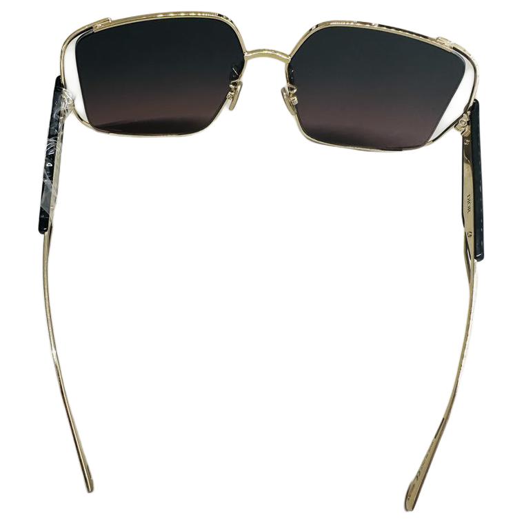 (Women) DIOR  Irregular Gold Metal Sunglasses Luxury Design ArchiDior S1U B0D2 圖 4