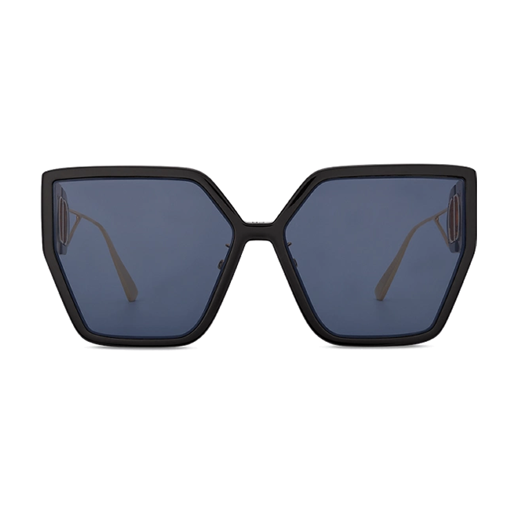 Lookbook (W) DIOR Kacamata Hitam Emas Desain Berongga Metalik dan Acetate. 30MONTAIGNEBU