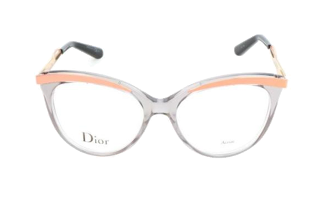 Lookbook (W) DIOR 灰色不规则光学眼镜 带字母醋酸纤维镜框 CD3279