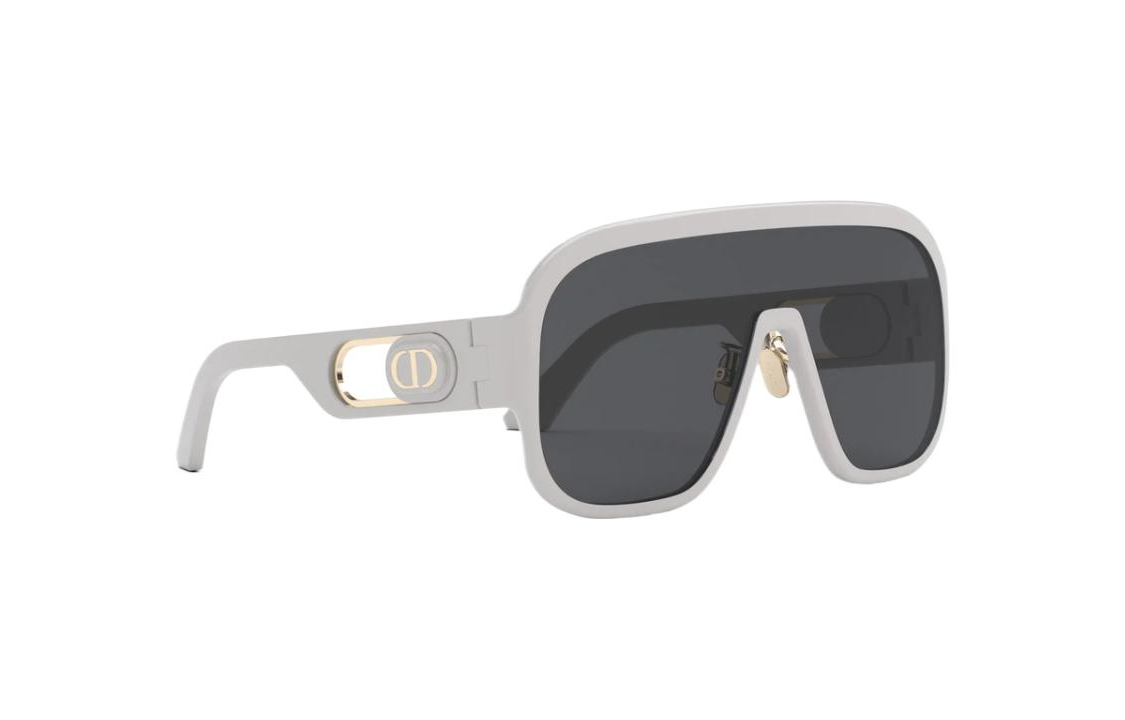 (Women) DIOR  Irregular Grey Sunglasses with CD Logo on Temples. CD40054U0025A 圖 9