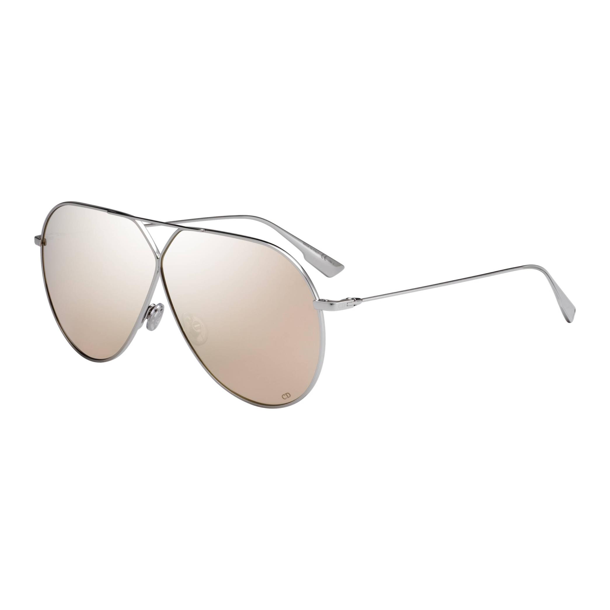 (Women) DIOR  Irregular Metal Frame Silver Sunglasses. STELLAIRE3-010SQ 圖 2