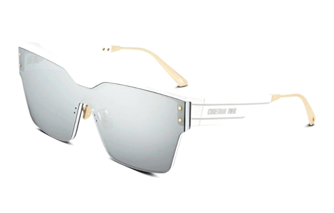 (Women) DIOR  Irregular Metal Frame Sunglasses with Side Logo Design. CLUBM4UWR-51A4 圖 2