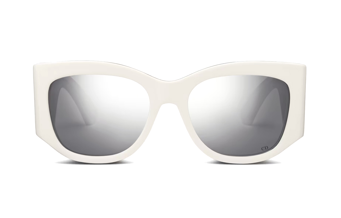 (Women) DIOR  Irregular Shape Sunglasses White/Pink Two-Tone Design NUITS1IXR_99A4 圖 3