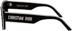 Shop (W) ディオール 不規則形 ブラックサングラス アセテートメタルデザイン CD40113U