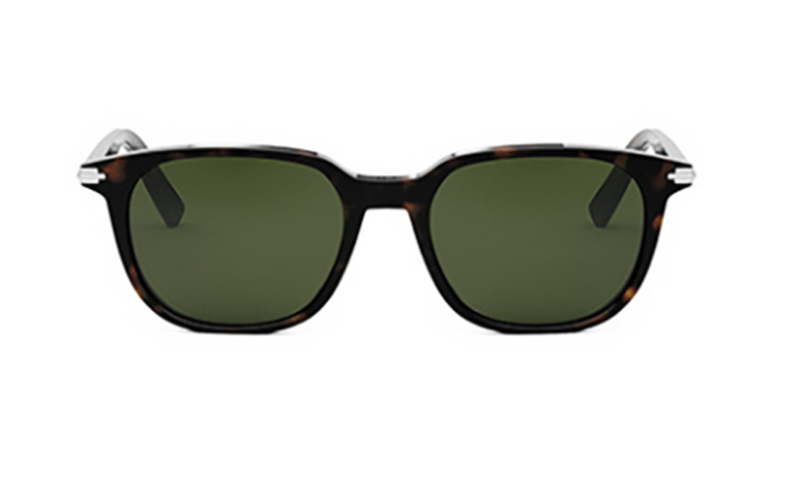 Lookbook (W) DIOR Gafas de Sol Irregulares Tortoiseshell con Logo en la Patilla. DIORBLACKSUIT