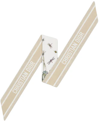 (W) DIOR 象牙色印花設計絲巾 44FLY106I610_C625 Lookbook (W) DIOR 象牙色印花設計絲巾 44FLY106I610_C625