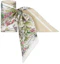 Shop (W) DIOR 象牙色印花設計絲巾 44FLY106I610_C625