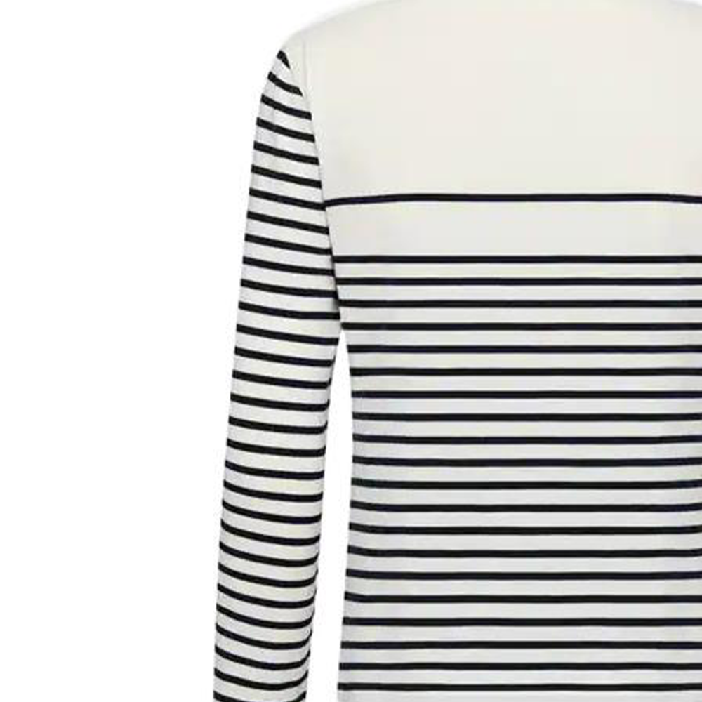 Purchase (W) DIOR Logo Striped Knit Lengan Panjang Navy Blue SS23. 243T30A4085X-0853