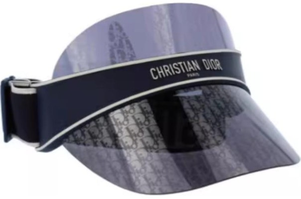 (Women) Dior Navy Blue Acetate Sun Hat with Logo Print. DIORCLUBV1U31b8 Lookbook (Women) Dior Navy Blue Acetate Sun Hat with Logo Print. DIORCLUBV1U31b8