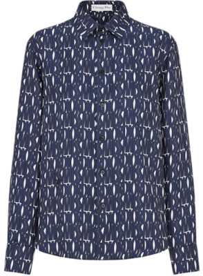 (W) DIOR 海軍藍長袖襯衫 451B28A6971-X5805 Buy (W) DIOR 海軍藍長袖襯衫 451B28A6971-X5805