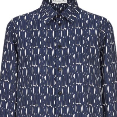 (W) DIOR 海軍藍長袖襯衫 451B28A6971-X5805 Sizing (W) DIOR 海軍藍長袖襯衫 451B28A6971-X5805