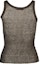 Lookbook (Women) DIOR Olive Green Sleeveless Slim-Fit Crew Neck Tank Top 414T08BM705-X6667
