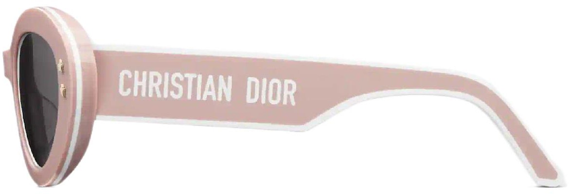 (W) DIOR 粉色貓眼太陽眼鏡附logo細節設計。 DPFCB1UQR40A0 Shop (W) DIOR 粉色貓眼太陽眼鏡附logo細節設計。 DPFCB1UQR40A0