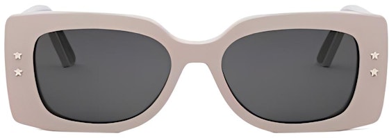 (Women) DIOR Pink Rectangular Acetate Sunglasses with Polished Star Design. DIORPACIFICS1U40A0 (Women) DIOR Pink Rectangular Acetate Sunglasses with Polished Star Design. DIORPACIFICS1U40A0