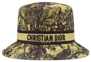 (Women) DIOR Plant Print Bucket Hat with UV Protection - Multicolor. 34TDV923X132C200 (Women) DIOR Plant Print Bucket Hat with UV Protection - Multicolor. 34TDV923X132C200