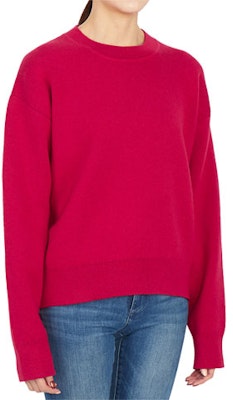 (W) Dior Sweater Merah Cashmere dengan Logo Belakang dan Leher Bulat. 924S55AM009-4820 Purchase (W) Dior Sweater Merah Cashmere dengan Logo Belakang dan Leher Bulat. 924S55AM009-4820