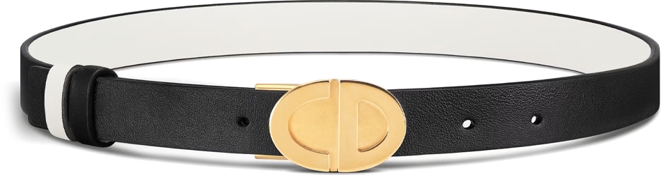 women-dior-reversible-smooth-buckle-leather-belt-black-2-2cm-wide-b0497-uwgam-911