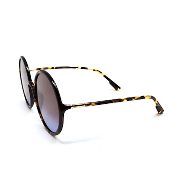 (Women) DIOR Round Tortoiseshell Sunglasses with Patterned Temples. SOSTELLAIRE3