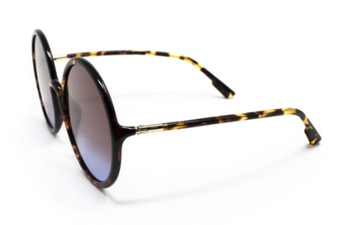 Order (W) DIOR 圆形玳瑁纹太阳眼镜带图案镜腿 SOSTELLAIRE3